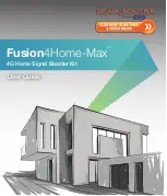 SureCall Fusion4Home-Max User Manual preview