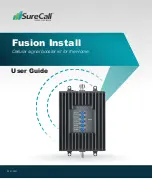 SureCall SC-FusionInstall User Manual предпросмотр