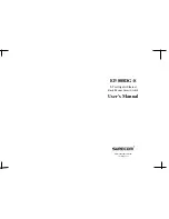 Preview for 1 page of Surecom EP-808DG-S User Manual