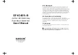 Предварительный просмотр 1 страницы Surecom EP-824DX-B User Manual