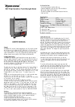 Предварительный просмотр 1 страницы Surecom SS11 User Manual