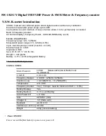 Surecom SW-102-UV Quick Start Manual preview