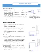 Preview for 17 page of Surefire BMS-350 Installation And Operation Manual