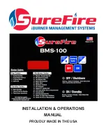 Предварительный просмотр 1 страницы Surefire iBURNER BMS-100 Installation & Operation Manual