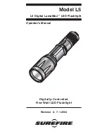 Предварительный просмотр 1 страницы Surefire LumaMax L5 Operator'S Manual