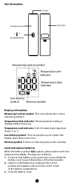 Preview for 2 page of SureLife ThinTemp AET-R1F1 User Manual