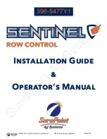 Предварительный просмотр 1 страницы SurePoint SENTINEL Manual