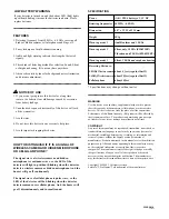 Preview for 2 page of Suresafe SH-055SR User Manual