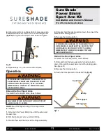 Preview for 11 page of SureShade 2020134625 Installation And Owner'S Manual