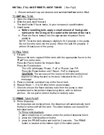 Preview for 9 page of SureShot AC-FS5 FlavorShot Operation Manual