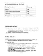 Preview for 20 page of SureShot AC-FS5 FlavorShot Operation Manual