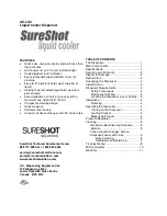 Preview for 3 page of SureShot AC-LC2 Operation Manual