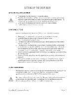 Preview for 10 page of SureShot AC1-GP Operation Manual