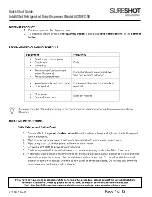 Preview for 7 page of SureShot AC110-PC-51 Quick Start Manual