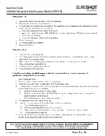 Preview for 8 page of SureShot AC110-PC-51 Quick Start Manual