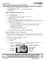 Preview for 9 page of SureShot AC110-PC-51 Quick Start Manual