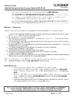 Preview for 7 page of SureShot IntelliShot AC230-PC-29 Quick Start Manual