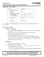 Preview for 8 page of SureShot IntelliShot AC230-PC-29 Quick Start Manual