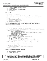 Preview for 9 page of SureShot IntelliShot AC230-PC-29 Quick Start Manual