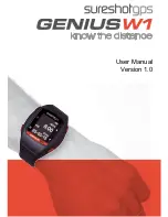 Sureshotgps Genius W1 User Manual preview