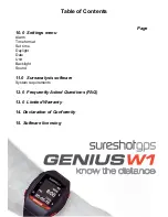 Preview for 3 page of Sureshotgps Genius W1 User Manual