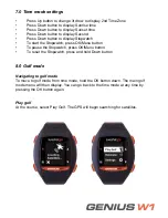 Preview for 8 page of Sureshotgps Genius W1 User Manual