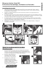 Предварительный просмотр 7 страницы Surewerx JACKSON Quad 500 Assembly, Operating, And Maintenance  Instructions