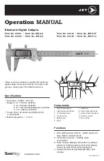 Предварительный просмотр 1 страницы Surewerx JET JEDC-6 Operation Manual