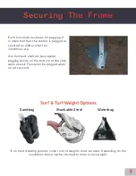 Preview for 9 page of SURF & TURF CANOPRO LITE Assembly Instructions Manual