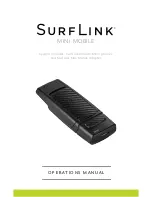 SurfLink MINI MOBILE Operation Manual preview