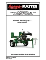 Surge master SL606S Operator'S Manual preview