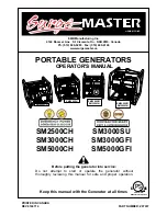 Preview for 1 page of Surge master SM2500CH Operator'S Manual