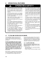 Preview for 19 page of Surge master SM2500CH Operator'S Manual