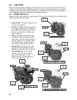 Preview for 22 page of Surge master SM2500CH Operator'S Manual