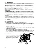 Preview for 29 page of Surge master SM2500CH Operator'S Manual