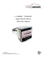 SurgeAssure S50A User Manual preview