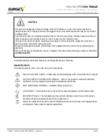 Preview for 6 page of SurgeX SX-BDL-1500 User Manual