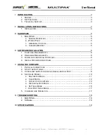 Preview for 3 page of SurgeX SX-DS-154 DEFENDER SERIES MULTIPAK User Manual