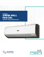 Surna ISOSTREAM SWFC Operating And Maintenance Manual предпросмотр