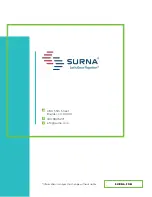 Preview for 20 page of Surna S-DSVF-115V Operating And Maintenance Manual