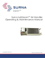 Surna Surna IsoStream SCMAHV-42 Operating & Maintenance Manual preview