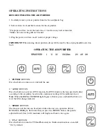 Preview for 4 page of Surround Air Multi-Tech 8500 Instruction Manual