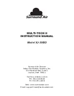 Surround Air MULTI-TECH II XJ-3000D Instruction Manual preview