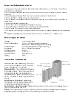 Preview for 2 page of Surround Air Multi-Tech S1000 Instruction Manual