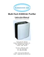 Preview for 1 page of Surround Air Multi-Tech S3000 Instruction Manual