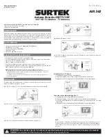 Surtek AEX360 Installation Manual preview