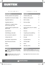 Preview for 2 page of Surtek AS503 User Manual And Warranty