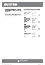 Preview for 10 page of Surtek AS503 User Manual And Warranty