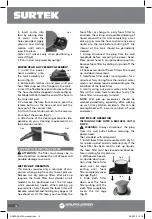 Preview for 14 page of Surtek AS503 User Manual And Warranty