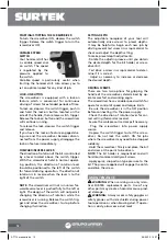 Preview for 12 page of Surtek AT714 User Manual